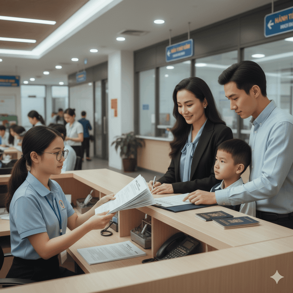 Tiếp tục hồ sơ chuyển qua